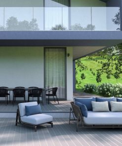 Deska tarasowa dwustronna Toskania Eucalipto 3,0m 25 mm - Bergdeck - zbliżenie