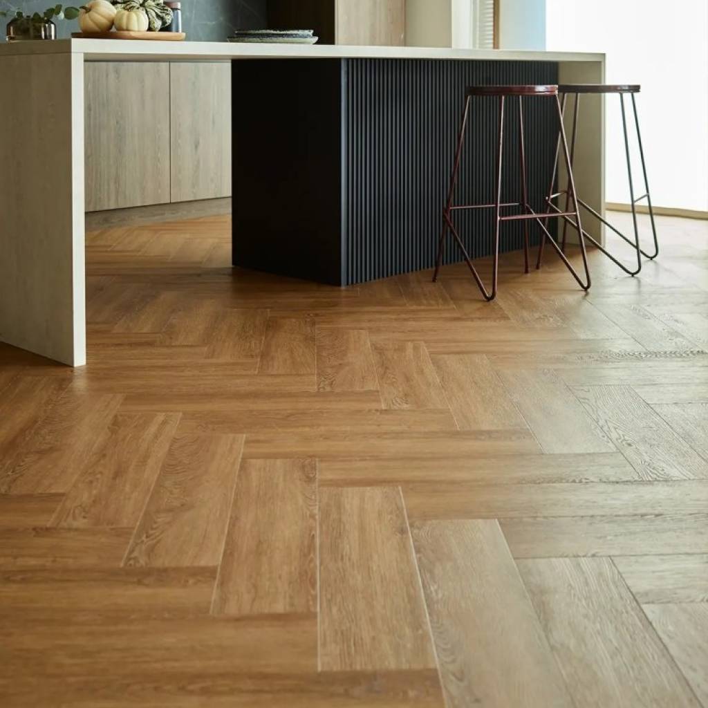 Panele winylowe SPC z podkładem Jodełka Dąb Phoenix Klasa 33 6 mm 2 5905952321386 panele winylowe spc z podkladem jodelka dab phoenix vox 1