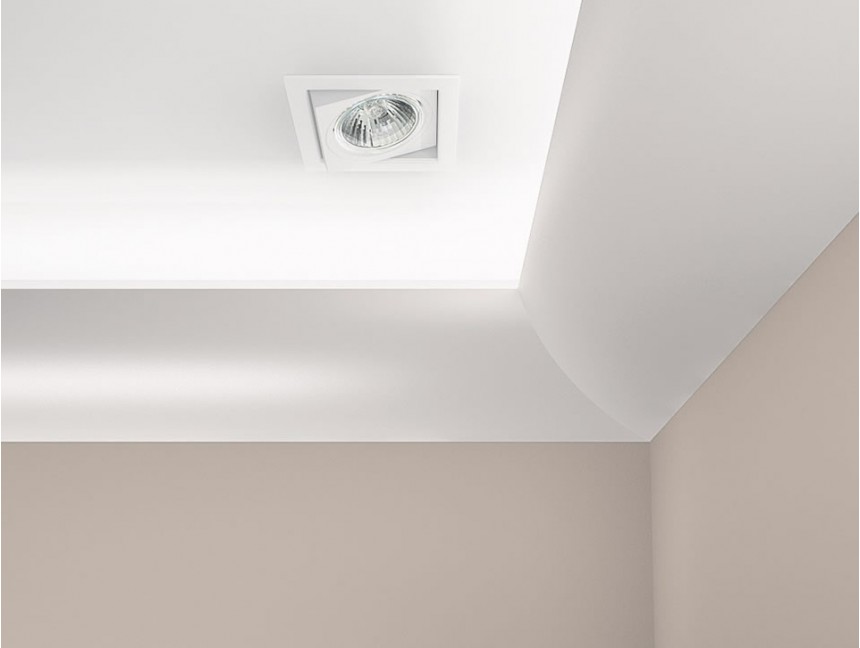 Listwa oświetleniowa gładka LOC-07 244cm 1 creativa loc 07 listwa oswietleniowa 1