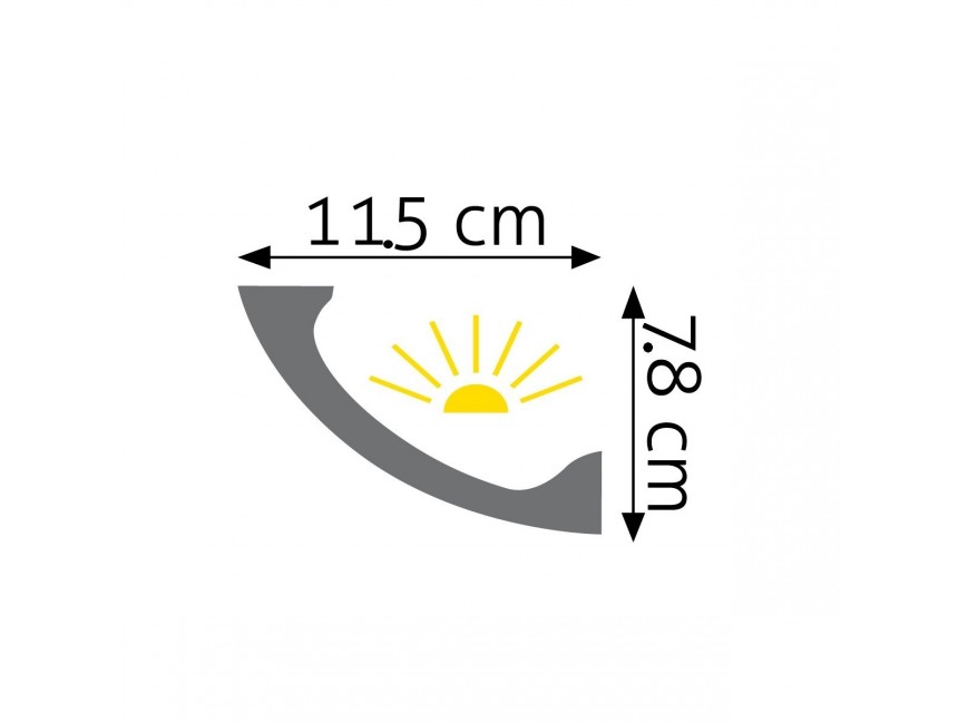 Listwa oświetleniowa gładka LOC-07 244cm 2 creativa loc 07 listwa oswietleniowa 4