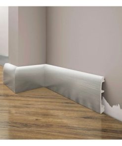 Listwa przypodłogowa, cokół Creativa LPC-06a kolor aluminium 244cm - Creativa