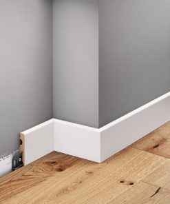 Listwa przypodłogowa MDF biała laminowana, LMDF-04 - Creativa