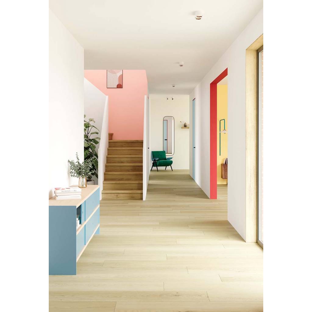 Panele winylowe SPC LVT Vanilla Fudge PureCoat TAR-24-845-IB Klasa 33 5 mm 2 tar 24 845 ib panele winylowe spc lvt vanilla fudge purecoat tar 24 845 ib lamett parquetvinyl 1